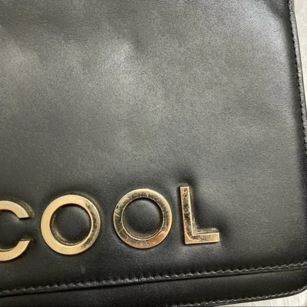 Michael kors black leather shoulder bag “cool”